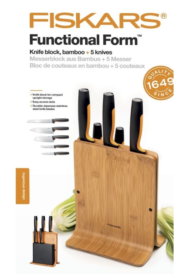image_769768_1519770_w1200_h1200_eb06563eeacefccb5d6a5820d6dfe7cc Fiskars Zestaw 5 noży w bloku bambusowym -