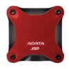 Adata Dysk zewnętrzny SSD SD620 512G U3.2A 520/460 MB/s czerwony -
