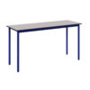 stół METALBIT 2os_COMPACT HPL_st.niebieski Stolik2-os. 1300x500 mm blat COMPACT HPL -