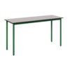 stół METALBIT 2os_COMPACT HPL_st.zielony Stolik2-os. 1300x500 mm blat COMPACT HPL -
