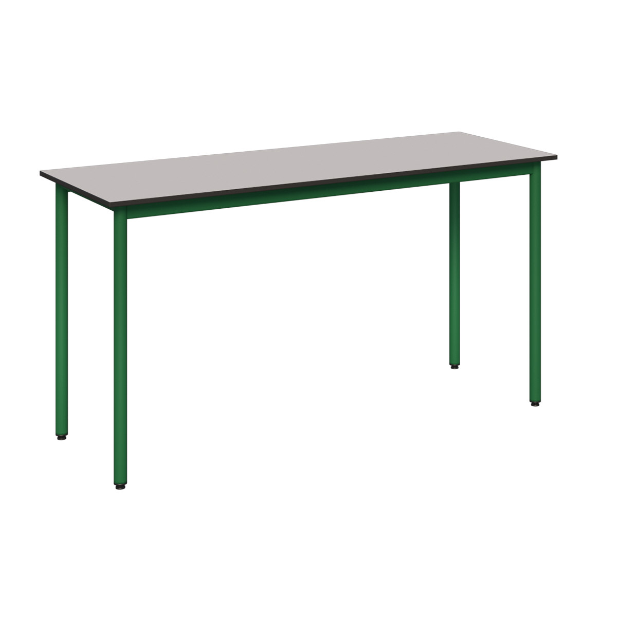 stół METALBIT 2os_COMPACT HPL_st.zielony Stolik2-os. 1300x500 mm blat COMPACT HPL -
