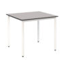 stół METALBIT blat kwadrat_COMPACT HPL_st.biały Stół stołówkowo-świetlicowy 800x800 mm blat COMPACT HPL -