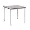 stół METALBIT blat kwadrat_COMPACT HPL_st.popiel Stół stołówkowo-świetlicowy 800x800 mm blat COMPACT HPL