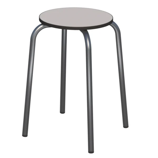 Taboret, siedzisko Compact HPL okrągłe -