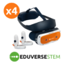 Pracownia STEM ClassVR - zestaw 4 okularów ClassVR Xcelerate 128GB EduverseSTEM -