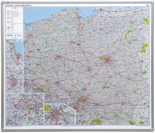 Mapa drogowa Polski