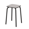 Taboret, siedzisko Compact HPL kwadratowe -
